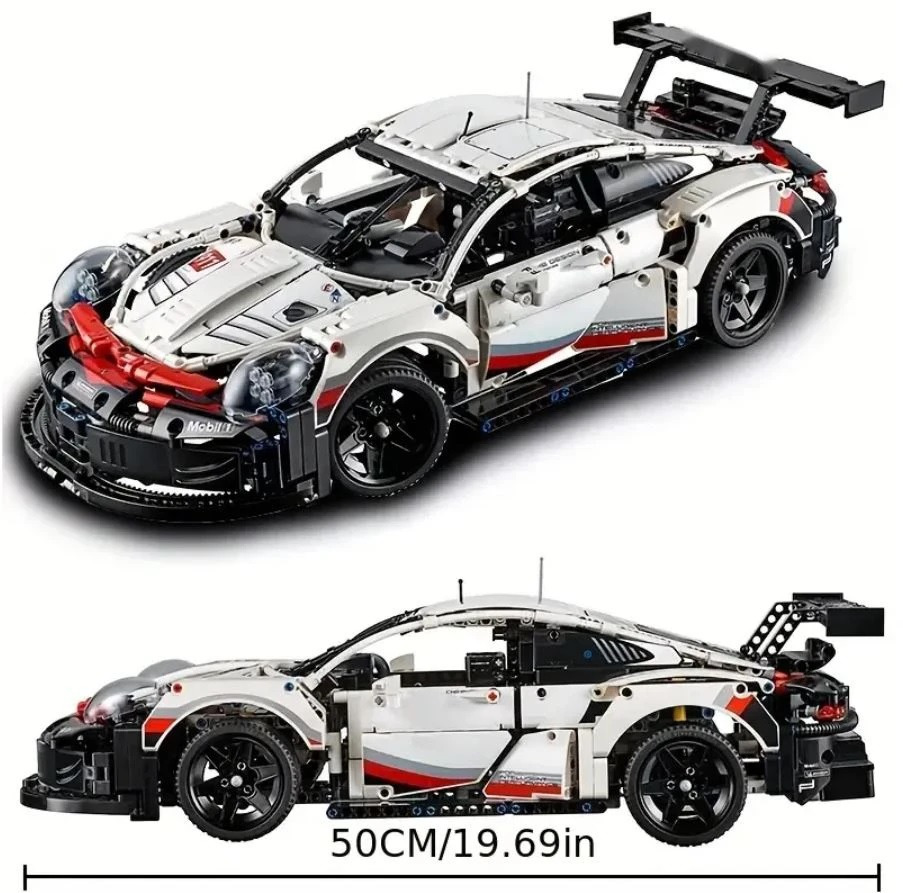 Klocki konstrukcyjne kompatybilne z LEGO Porsche 911 Carrera S Prezent dla chlopca 12