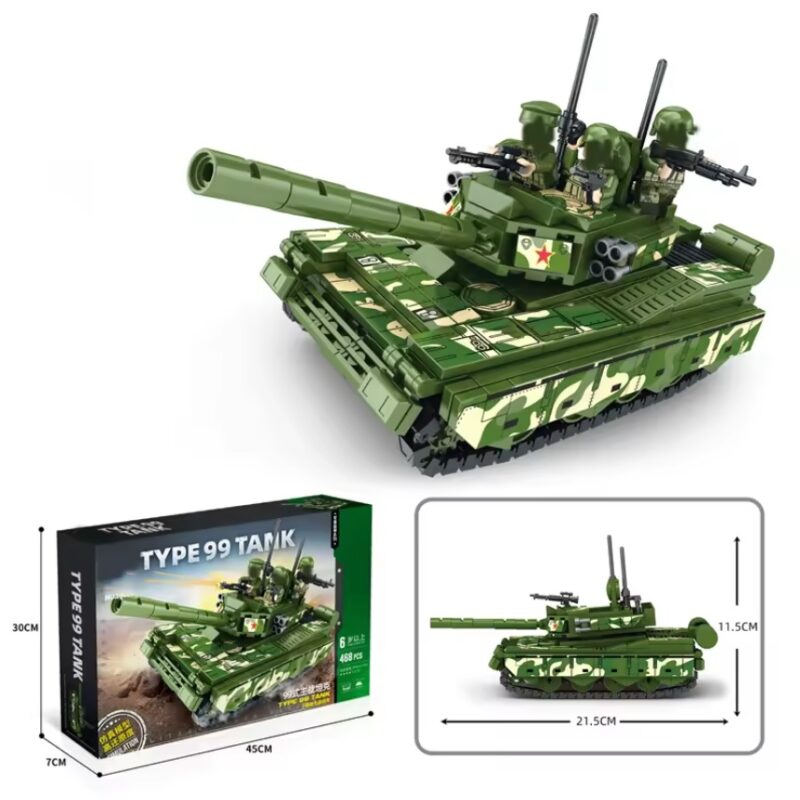 Klocki konstrukcyjne kompatybilne LEGO Prezent Urodziny Urdzinowy dla Chłopca Type 99 Typ 99