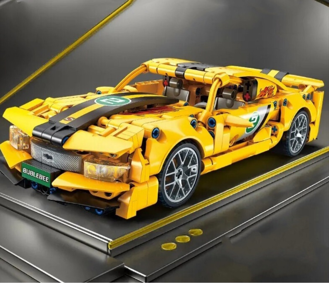 Autko Chevrolet CAMARO Bumblebee Klocki kompatybilne z LEGO Technic
